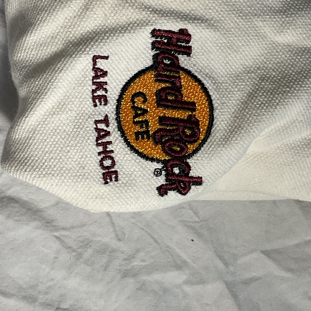 White Lake Tahoe Hard Rock Cafe Poloshirt without tag